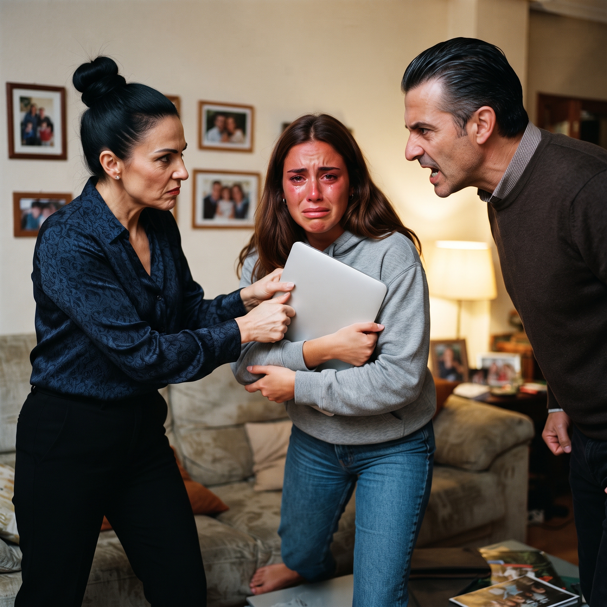 Mis padres me arrastraron del cabello para regalarle mi habitación a mi hermano y me echaron descalza a la calle. Pensaron que me habían dejado sin nada, pero tres días después regresé con la policía para demostrarles quién era la verdadera dueña de la casa.
