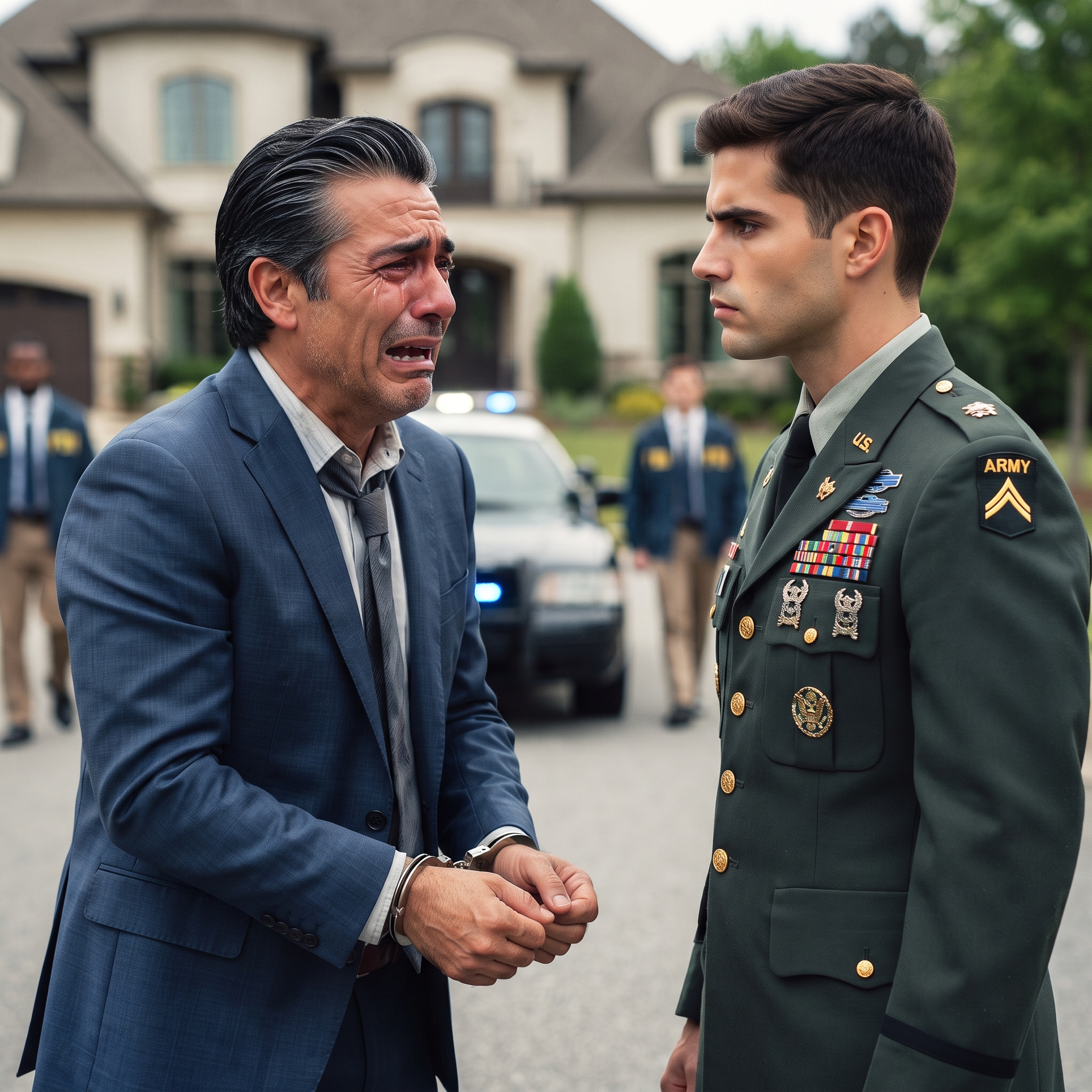 Mi padre me humilló frente a todos llamándome mantenido en la fiesta de su empresa. Pero a la mañana siguiente, su poderoso jefe apareció en nuestra casa, se cuadró ante mí y me llamó Coronel.
