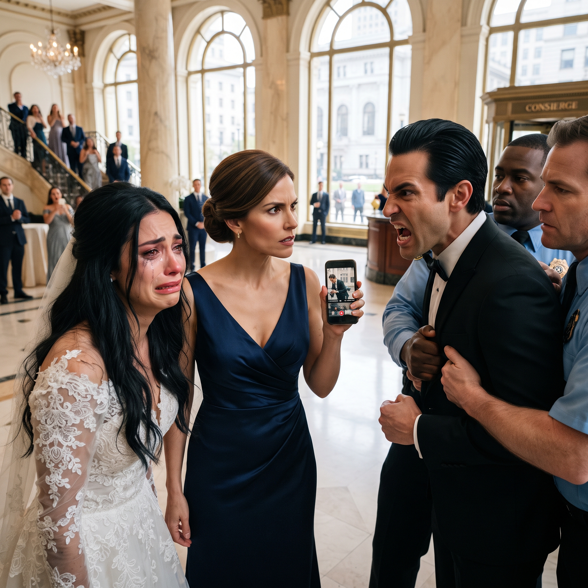 Mi esposo palideció al entrar a la boda de mi hermana. Me arrastró al auto temblando y me preguntó si sabía quién era el novio. En ese instante, mi sangre se congeló al descubrir el oscuro secreto del pasado que amenazaba nuestras vidas.